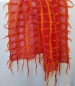 Preview: Nunofilz-Gitterschal, orange "Indian Summer"