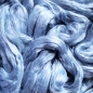 Preview: Kammzug Maulbeerseide "Hellblau" 10g