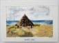 Preview: Filzgemälde "Rauchhaus auf Rügen"