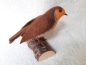 Preview: Filztiermodell Rotkehlchen (Erithacus rubecula)