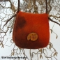 Preview: Merinokrempelvlies "Floating Colour" - Erde, 100g