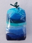 Preview: Kammzug Merino Farbzusammenstellung "Blau-Türkis" 100g
