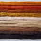 Preview: Kammzug Merino Farbzusammenstellung "Braun" 100g