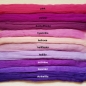 Preview: Kammzug Merino Farbzusammenstellung "Rosa-Lila" 100g