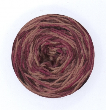 Sockenwolle 6fach, handgefärbt,150g, Farbe 20