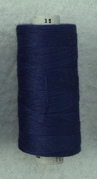 Klöppelgarn S35 Alterfil, dunkelblau - 300m