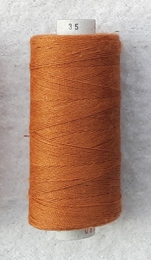 Klöppelgarn S35 Alterfil, helles rotbraun - 300m