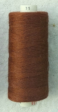 Klöppelgarn S35 Alterfil, kastanienbraun - 300m