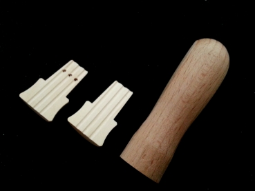 3fach-Filznadelhalter "Profi" - natur, abgeflacht