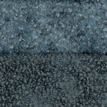 Walkmütze graublau, zweifarbig