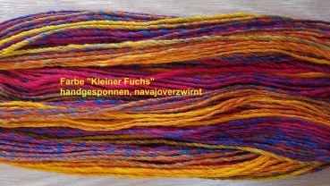 Fingerwolle (schoppel), Farbe "Gebrannte Mandel"