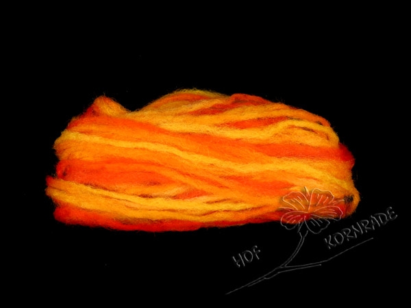 Vorgarn "Floating Colour" - Feuer  10g (ca. 40m)