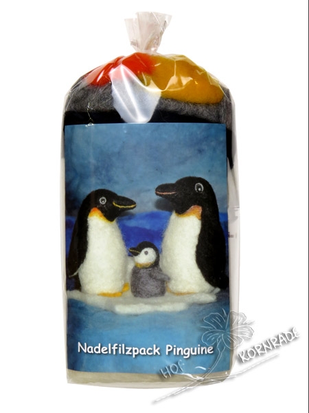 Nadelfilzpack "Pinguinfamilie"