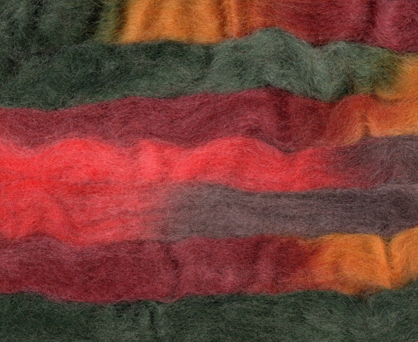Kammzug Space - Farbe "Herbstwald" 50g