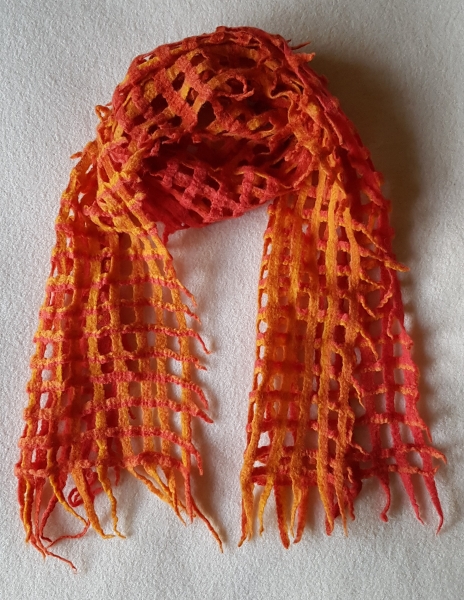 Gitterschal "Indian Summer"