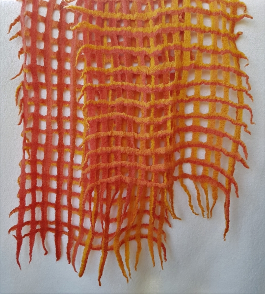 Gitterschal "Indian Summer"