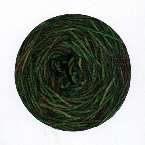 Sockenwolle 6fach, handgefärbt,100g, Farbe 25