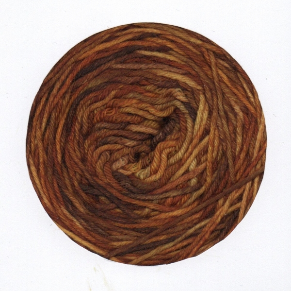 Sockenwolle 6fach, handgefärbt,100g, Farbe 26
