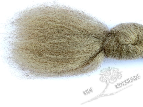 Kammzug Blue Faced Leicester naturgrau 50g