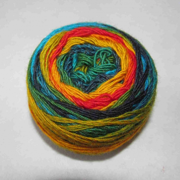 Zauberball (schoppel) 3fach verzwirnt, Farbe "Frische Fische", 100g