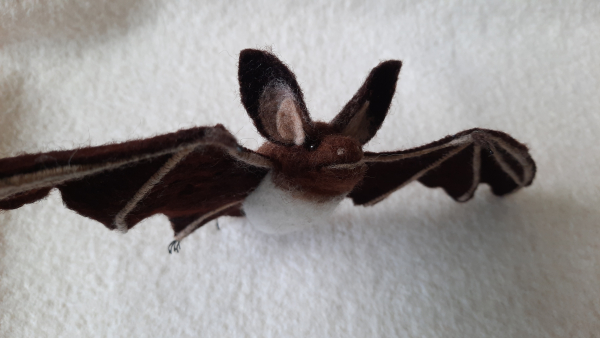 Filztiermodell Großes Mausohr (Myotis myotis) - AUF BESTELLUNG