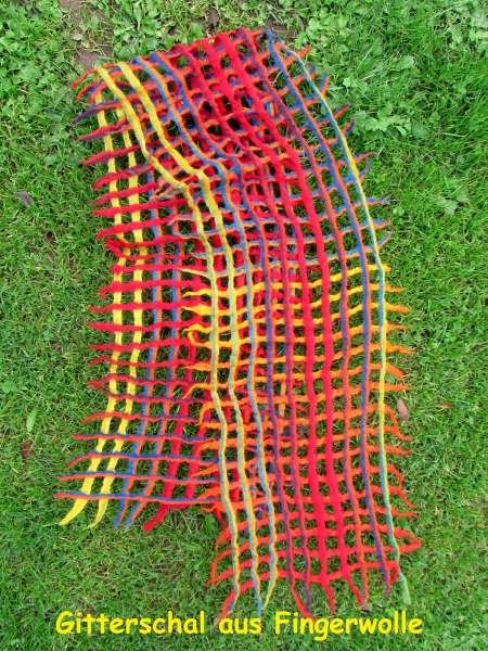 Fingerwolle (schoppel), Farbe "Gebrannte Mandel"