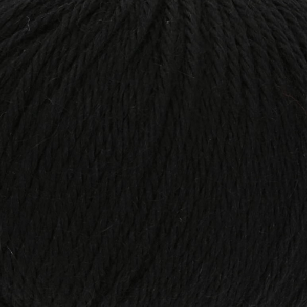 Baby-Alpaka, 50g, schwarz