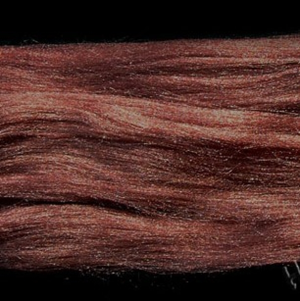 Kammzug Maulbeerseide "Kokosnussbraun" 10g