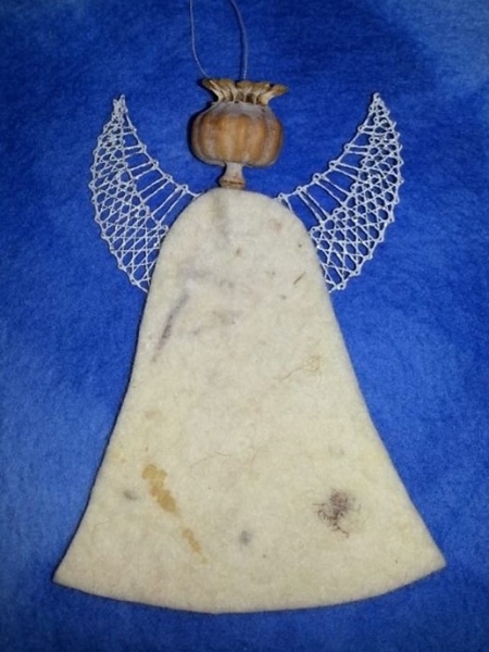 Engelsflügel, metallic gold