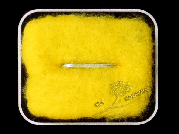 Merinowolle im Vlies, Farbe "Vanillegelb" 50g