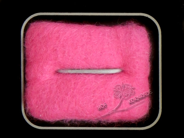 Merinowolle im Vlies, Farbe "Azalee" 50g