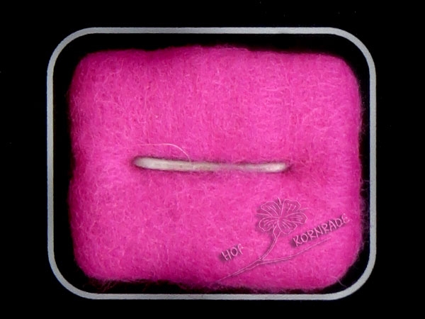 Merinowolle im Vlies, Farbe "Pink" 50g