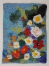 Filzwandbehang "Bunte Blumen"
